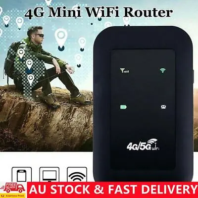4G LTE Portable Mobile Broadband Wireless Router Hotspot SIM Unlocked WiFi Modem • $30.98