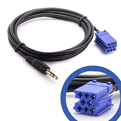 Aux In Adapter Cable Mini ISO Radio For Blue Point Becker VDO AUDI VW Seat Skoda • $8.63