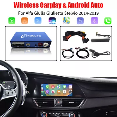 Android Mirror Link AirPlay Function Wireless Carplay Auto For Alfa 2014-2019 • $217.55