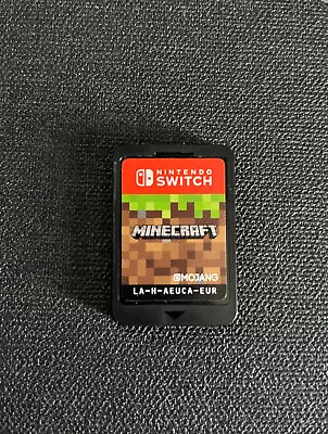 Minecraft Switch Edition Game Cartridge Only - No Box - Fast Delivery • £13.65