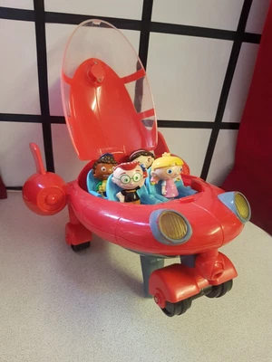 £119.99 • Buy Rare Disney Mattel Little Einstein Pat Pat Rocket  4 Figures Lights Sounds Music