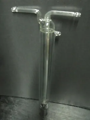 $89 • Buy Glass Vacuum Sublimation Cold Trap Apparatus Tube Lab Glassware Multi-port 
