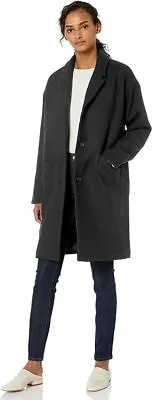 Womans Wool Blend Cocoon Coat Size Small By Daily Ritual  • £35.99