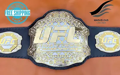 Ufc Legacy Championship Relica Title Belt World Ufc Champion 4mm Brass New • $178.97