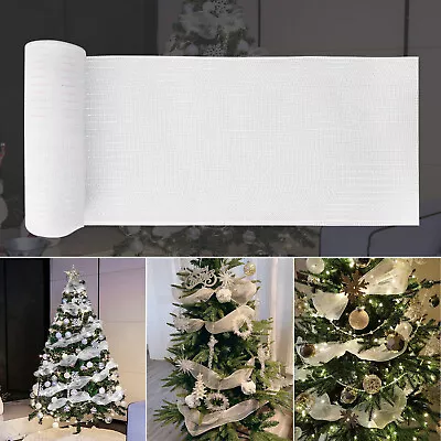10  X 11 YDS Deco Mesh Ribbon For Wedding Christmas Tree Decorations Mesh Roll • $10.95