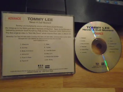 $9.99 • Buy RARE PROMO Tommy Lee CD Never A Dull Moment MOTLEY CRUE Deftones Incubus Z-Trip 