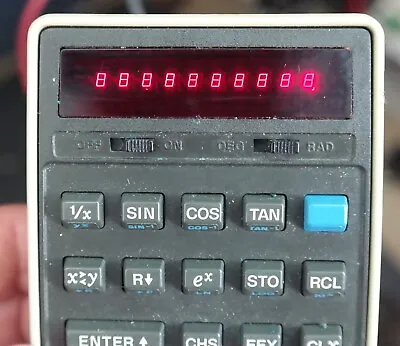 $65 • Buy Vintage HP 21 Calculator Red LED Works Great (READ)