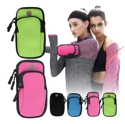 £7.49 • Buy Armband Sports Running Jogging Gym Arm Band Holder Bag For Mobile Phones Keys UK