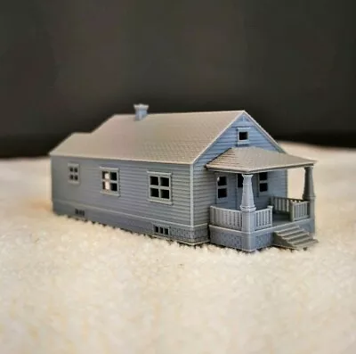 Z-Scale - Sears Hampton 1920s Kit Home - 1:220 Scale Building House • $16.99