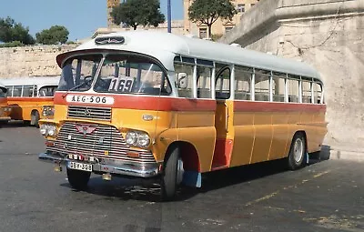 Colour Negative Malta Bus Malta/AEC DBY308 • £1.15