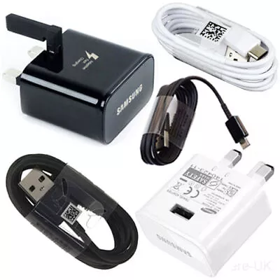 £3.75 • Buy NEW SAMSUNG FAST CHARGER PLUG OR CABLE FOR SAMSUNG GALAXY S8,S9 S10+ Note8 9 10