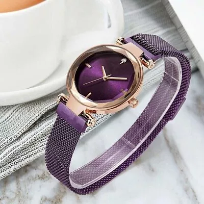 £5.99 • Buy GENEVA Women Ladies Watch Gold Silver Black White Alloy Mesh Band Wrist Watches