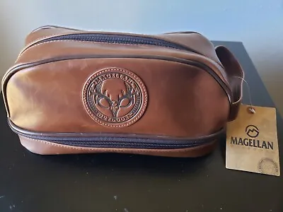 Magellan Outdoors Toiletry Bag Faux Leather NWT • $14.99