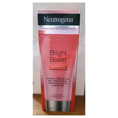 (1) Neutrogena Bright Boost Resurfacing Micro Polish 2.6 Fl Oz • $34.19