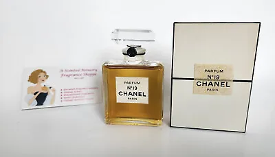 Vintage Chanel No. 19 Pure Parfum Extrait ~ 56 Ml ~ HUGE 2 Fl Oz ~ SEALED • $475