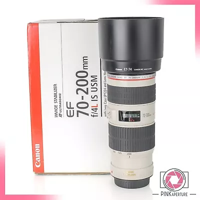 Canon EF 70-200mm F4 L IS USM Lens • £369.99