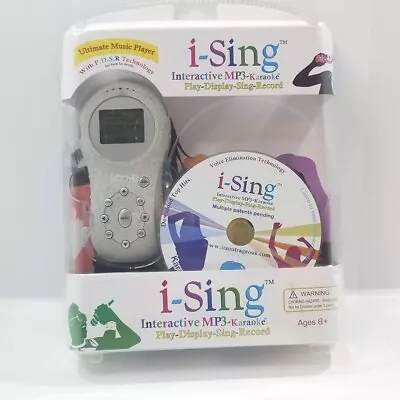 New I-sing Interactive Mp3-karaoke Display Sing Record Ultimate Music Cd Player • $15.99