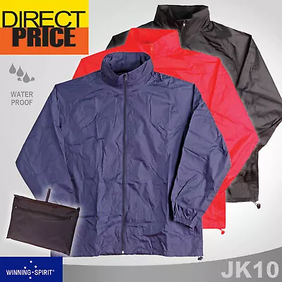 Unisex Spray Jacket In A Bag Outdoor Casual Hike Rain Sport Gym Waterproof JK10 • $29.99