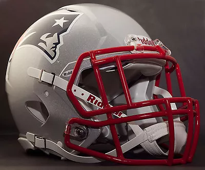 ***CUSTOM*** NEW ENGLAND PATRIOTS NFL Riddell Speed AUTHENTIC Football Helmet • $349.99