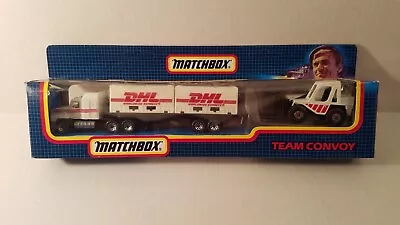 1990 Matchbox Team Convoy TC-18 Transport Set DHL • $59.99