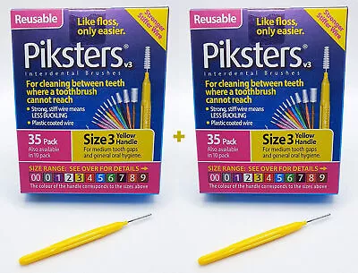 Piksters 70 PACK Interdental Brushes • $25