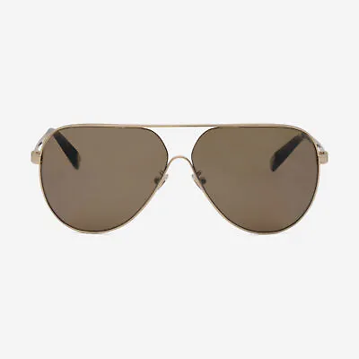 £294.53 • Buy Chopard Shiny Gold, Tortoiseshell & Brown Aviator Sunglasses 95217-0481