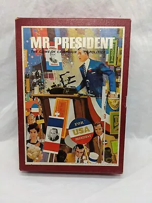 Mr President The Game Of Campaign Politics 3M Bookshelf Games Complete • $26.99