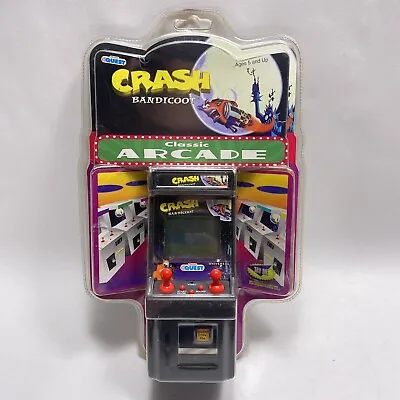 1999 Manley Toy Quest Crash Bandicoot Classic Arcade Electronic LCD Game New • $199.99