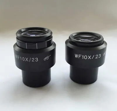 10X Stereo Microscope Eyepiece 22 23mm Wide Field High Eye Point 30mm Interface  • $16.20