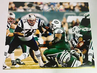 Vince Wilfork Autographed New England Patriots Signed 16x20 Photo - JSA COA!! • $144.99