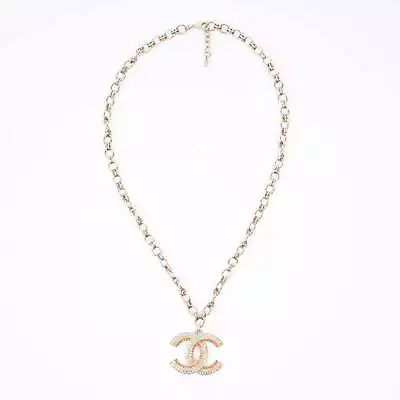 Chanel CC Necklace Multicolour Base Metal 78cm Chain Necklace Metal Multicoloure • £560