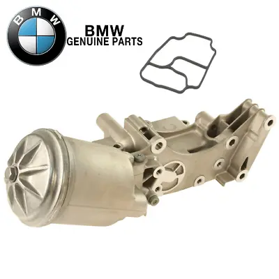 For BMW E34 E36 325i 325i M3 Set Of Oil Filter Housing & Flange Gasket • $356.23