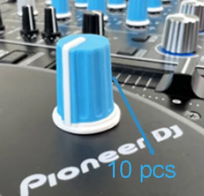 10pcs EQ Knob Cap For Pioneer DJ Mixer DJM250 500 250MK2 600 700 450 300 350 400 • $14.36