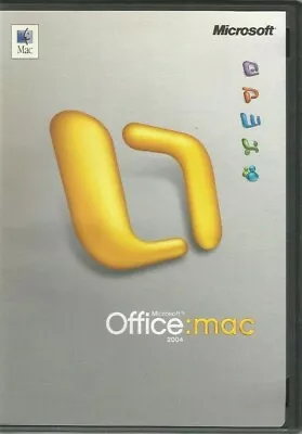 Microsoft Office Mac 2004 Standard Edition  • $7.99