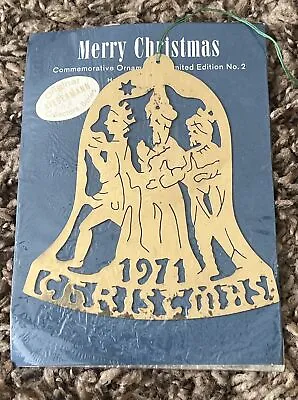 Original Biedermann Collectors Series 1971 Christmas Ornament Limited Edition 2 • $65
