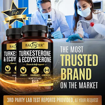 Turkesterone Capsules-Supports Energy Performance Muscle Health & Recovery • $10.67