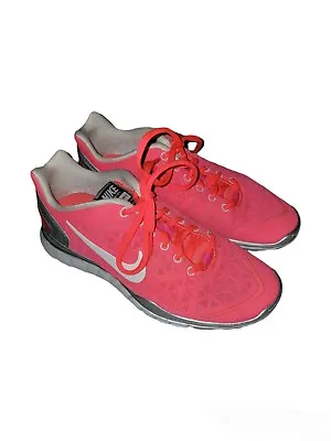 $23 • Buy Nike Free Fit 2 Training Shoes Pink 487789-601, Women's Sz. 7