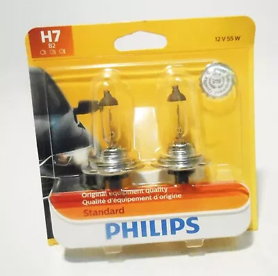 Philips H7 B2 12v 55w Standard Replacement Bulbs 2-Pack  • $18.39