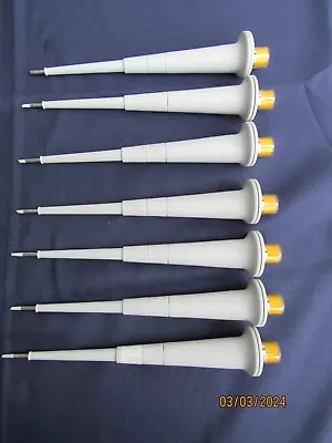 Set Of 7 Eppendorf Reference  Set Volume Pipettes 10 20 25 30 40 50 100uL • $155