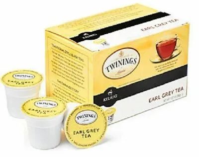 Twinings Of London Earl Grey Black Tea Keurig K-Cups • $17.95