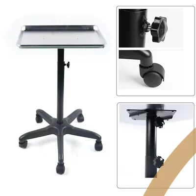 Salon Tattoo Stand Mobile Rolling Trolley Cart Stylist Beauty Instrument Tray • $36.10