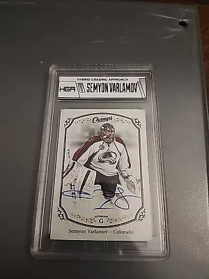 2015-16 Upper Deck Champs - [Base] - Autographs #17 - Semyon Varlamov Hga • $27