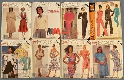 Buyer Choice: Sz 8-24  $7.95 To $12.95 UNCUT Casual/Dressy Patterns McCALLS • $9.95