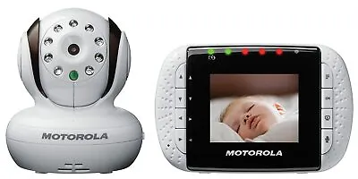 Motorola MBP33BU/PU Video Baby Monitor Two-Way Audio • $39.99