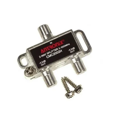 Cable Modem&MOCA Coaxial 2-Way Splitter For Bidirectional RG6/RG59 Communication • $6.49