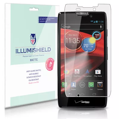 ILLumiShield Matte Screen Protector 3x For Motorola RAZR (GSM International) • $10.95