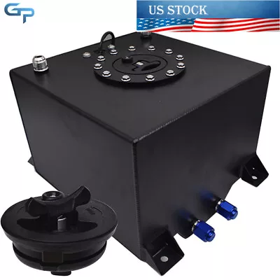 Universal 5 Gallon 20L Fuel Cell Tank With Level Sender Aluminum Racing Drift • $62.04