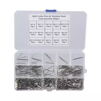 U Shape Hairpin Fastener Fitting Pin Assortment Kit Split Cotter Clip Pins • $18.16