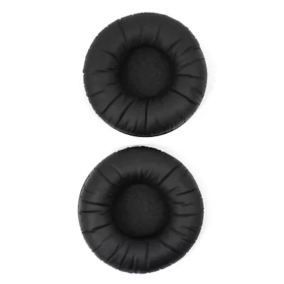 Sennheiser HD25 Black Synthetic Leather Pads Earpads HD25SP HD25-13 • $18.94