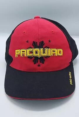 Manny Pacquiao Pac-man Vs Bradley Fight Las Vegas Souvenir Hat Cap 2012 DAMAGED • $12.95